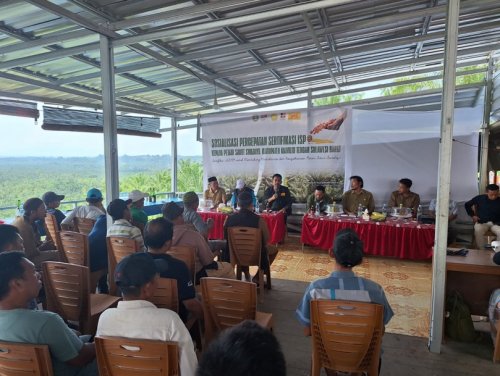 Pemerintah Dorong Petani Sawit di Sulbar Ikut Sertifikasi ISPO