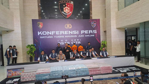 Kapolri Komitmen Kawal Asta Cita, Bareskrim Bongkar Judi Online Beromzet Miliaran