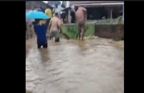 Hujan Deras, Puluhan Rumah di Bogor Kebanjiran