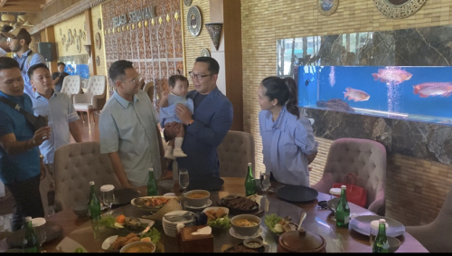 Momen Raffi Ahmad Makan Siang Bareng Ridwan Kamil, Kenangsaat Jadi Saksi Nikah