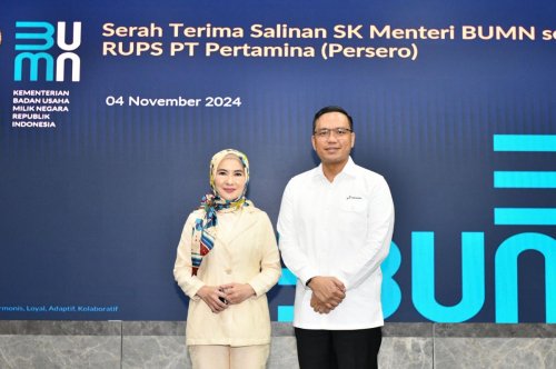 Simon Aloysius Mantiri Jadi Dirut Pertamina, Ini Jajaran Direksi-Komisaris Terbaru