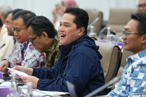 Erick Thohir Siapkan Aset Bank Mandiri untuk Kantor Danantara