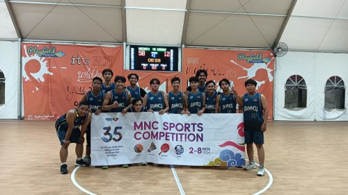 Kapten MNC University Girang Tampil di Turnamen Basket MNC Sports Competition 2024