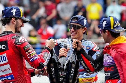 Kata Marc Marquez yang Terpukau dengan Duel Sengit Francesco Bagnaia vs Jorge Martin di Malaysia: Saya Nonton dari Kursi VIP!