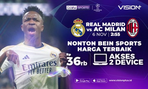 Jadwal dan Link Live Streaming Real Madrid vs AC Milan di Liga Champions 2024-2025 di Vision, Klik di Sini!