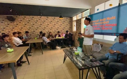 Puluhan Anak Muda Antusias Ikuti Curhatin Jakarta di Pasar Manggis