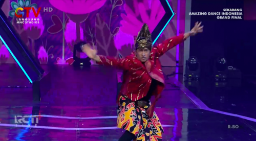 Keseruan Irfan Hakim Jaipongan di Grand Final Amazing DanceIndonesia