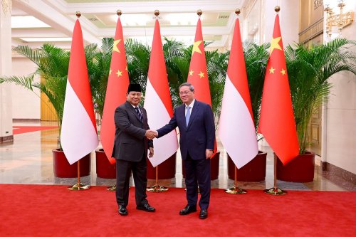 Temui PM Li Qiang, Prabowo Bahas Investasi China-RI hingga Rp156,5 Triliun