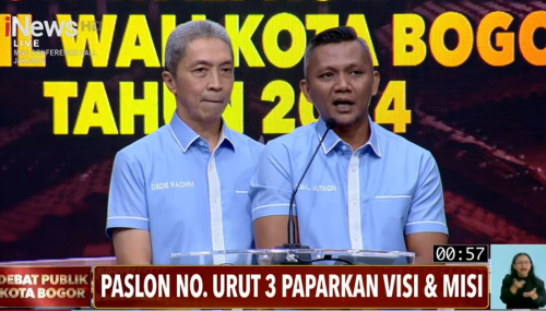 Visi-Misi Paslon Dedie-Jenal : Bogor Beres dan Maju
