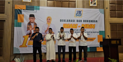 Pilkada Depok 2024, Imam-Ririn Dapat Dukungan dari Kiai dan Santri