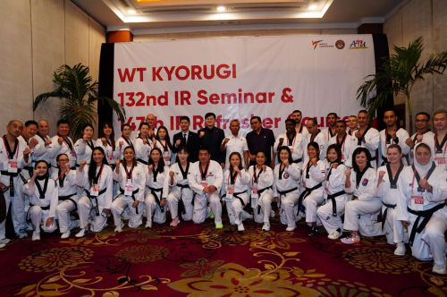 Diikuti 35 Negara, Ketum PBTI Letjen TNI Richard Tampubolon Resmi Buka Seminar Wasit Internasional Taekwondo