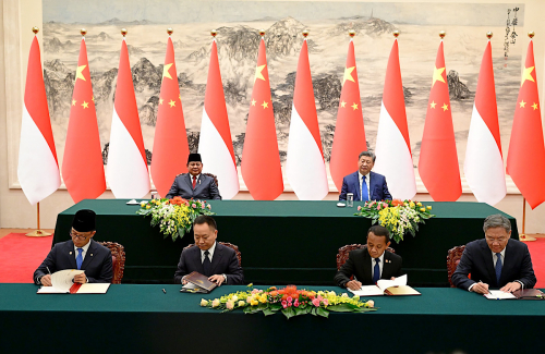 Prabowo dan Xi Jinping Saksikan Penandatanganan 7 Kesepakatan Kerja Sama Indonesia-Tiongkok