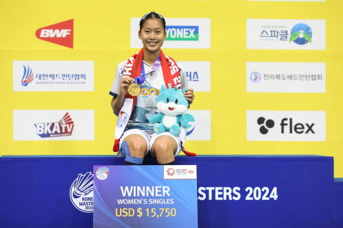 Putri KW Akui Diliputi Perasaan Emosional Usai Juara Korea Masters 2024