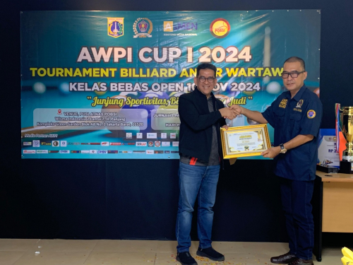 PB POBSI Beri Dukungan Penuh Turnamen Biliar AWPI Cup I 2024