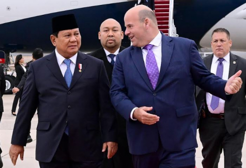Usai Kunjungi Beijing, Presiden Prabowo Subianto Tiba di Washington DC