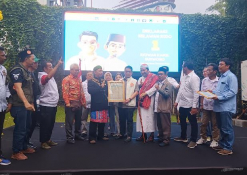 Banjir Dukungan, 633 Organ Relawan Dukung Ridwan Kamil-Suswono, Riza Patria: Menang 1 Putaran!