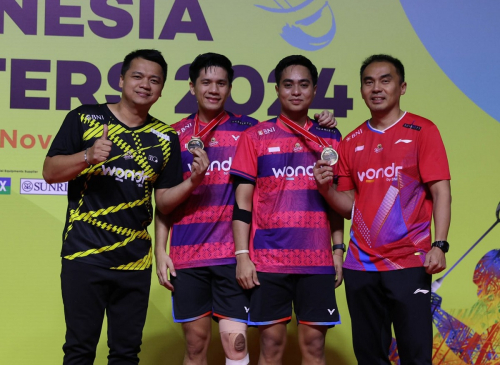 Target Ganda Putra Indonesia Rahmat/Yeremia Ini Belum Tercapai pada Musim 2024