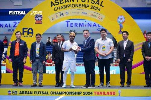 Bantu Timnas Futsal Indonesia Juara ASEAN Futsal Championship 2024, Wendy Brian Sabet Gelar Pemain Terbaik