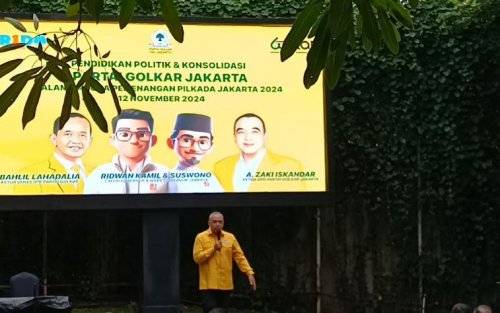 Golkar Gelar Konsolidasi Pemenang RK-Suswono, Minta Kerjasama dengan Kader dan Relawan KIM