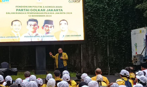 Fokus Menangkan RIDO, Basri Baco: Satukan Mesin Golkar Kerja Lebih Keras Lagi