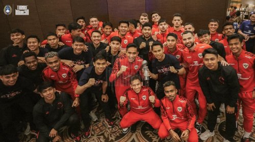 Timnas Indonesia Ikut Rayakan Gelar Juara ASEAN Futsal Championship 2024 Usai Timnas Futsal Indonesia Tiba di Jakarta