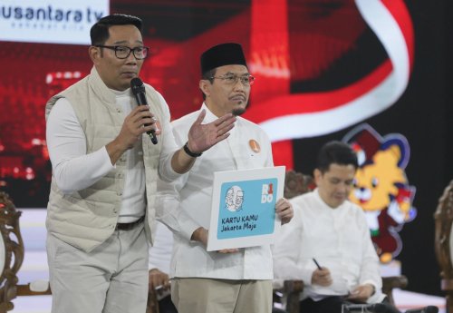 Langkah Ridwan Kamil-Suswono Atasi Banjir Jakarta