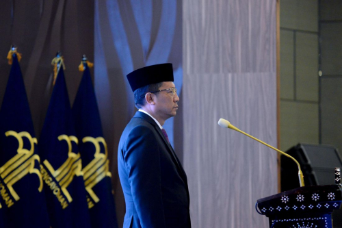 Menteri Hukum Supratman Lantik 11 Pimpinan Tinggi, Ingatkan Transparansi Publik