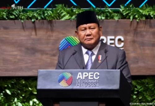 Prabowo ke Pemimpin Dunia di APEC CEO Summit: Teknologi Dapat Hancurkan Kehidupan Manusia Secara Cepat