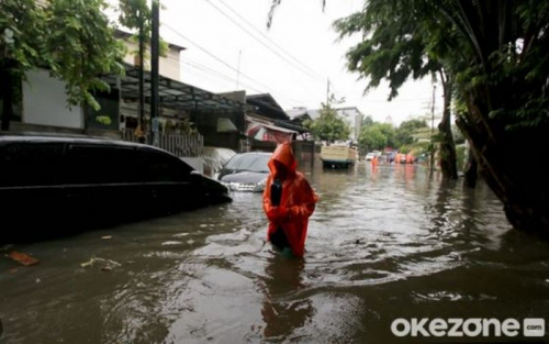 Masih Ada Satu RT di Pluit Terendam Banjir Rob