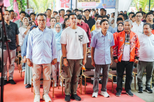 Kaesang Optimis Pasangan Sigit-Suroto Menang 70 Persen di Pilkada Sragen
