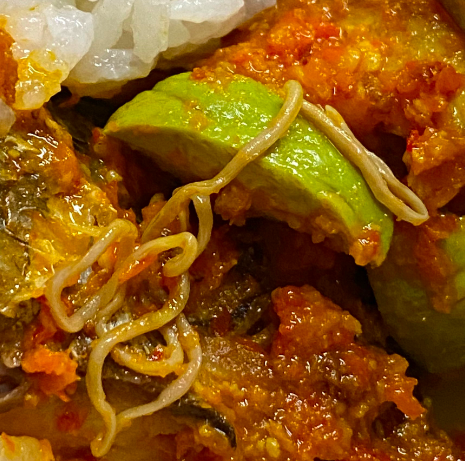 Viral Wanita Temukan Cacing di Masakan Ikan, Bahayakah?