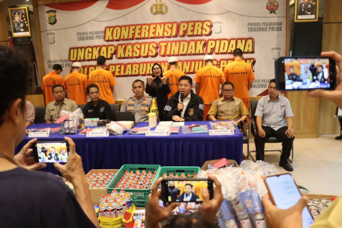 Dukung Asta Cita, Polres Pelabuhan Tanjung Priok Ungkap Kasus Penyalahgunaan Gas Bersubsidi