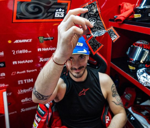 Momen Francesco Bagnaia Copot Nomor 1 dari Motor Ducati Desmosedici GP24