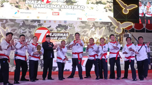 Menpora Dito Diangkat Jadi Anggota Kehormatan saat Buka Kejurnas Merpati Putih Piala Pangkostrad 2024