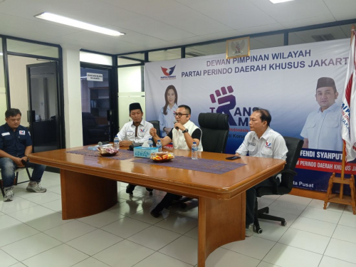DPW Perindo Jakarta Siap Menangkan RIDO, Kumpulkan Pengurus Se-Jakarta Barat