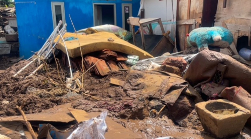 Tanggul Sungai Jebol, 90 Rumah di Solokanjeruk Bandung Teredam Banjir
