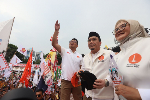 Ridwan Kamil di Kampanye Akbar: Semua Agama Akan Kami Lindungi