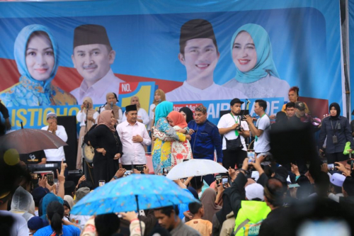 Tutup Kampanye Pilkada Banten, Airin: Doakan Kami Terus Bermanfaat untuk Masyarakat