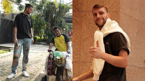 Viral Maarten Paes Jajan Starling di Pinggir Jalan, Netizen : Ada Aja Gebrakannya