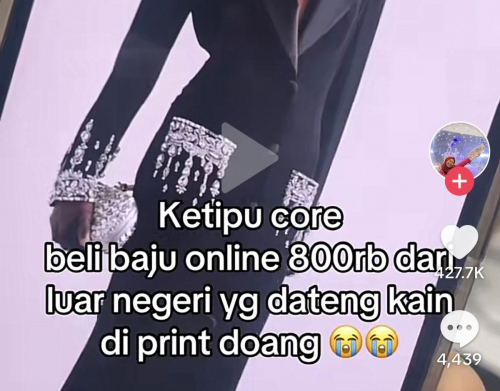 Viral Perempuan Ini Beli Baju Online Rp800 Ribu, Pas Datang Bikin Ngelus Dada