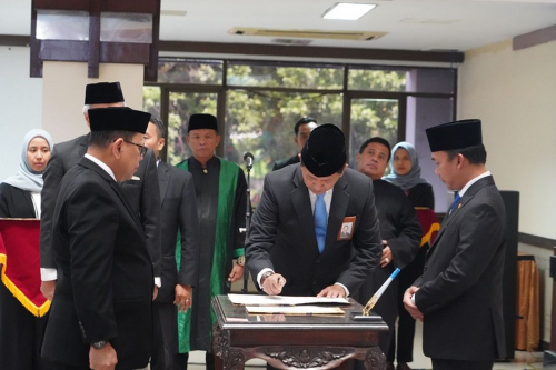 Menteri Wihaji Lantik Inspektur Utama Kemendukbangga/BKKBN