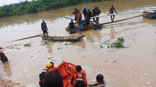 Hilang Tiga Hari, Penambang Pasir Ditemukan Tewas Tenggelam