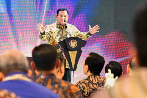 Kabinetnya Dinilai Kompak, Kelakar Prabowo: Baru Satu Bulan, Enggak Tahu yang Akan Datang
