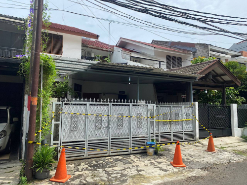 Begini Penampakan Rumah Anak Bunuh Ayah dan Nenek di Lebak Bulus Jaksel