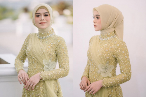 Kebaya Hijau Sage Cocok dengan Jilbab Warna Apa?