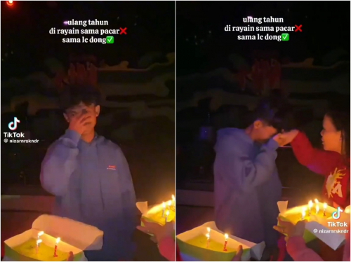 Viral Ulang Tahun Pemuda Ini Dirayakan LC Karaoke, Warganet: Customer Setia Kayaknya