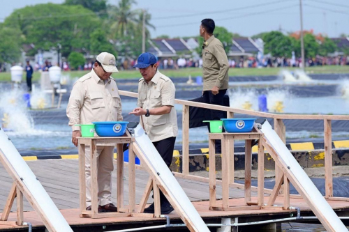 Prabowo Tinjau Kawasan BLUPPB Karawang, Salah Satu Penopang Program Makan Bergizi