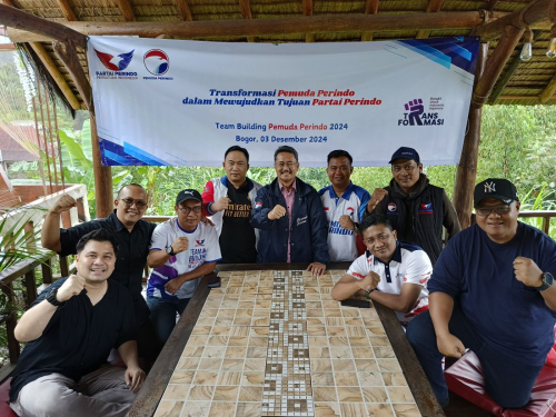 DPP Pemuda Perindo Gelar Team Building di Bogor, Ini Harapannya
