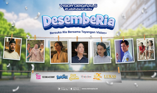 DesembeRIA bareng Vision, Simak Deretan Tontonan Seru dan Menghibur