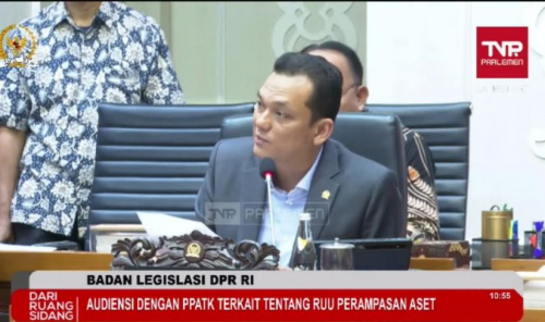 Baleg DPR Tunda Pembahasan RUU Perampasan Aset, Ini Penyebabnya